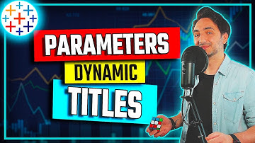 Dynamic Titles & Texts using Parameters | #Tableau Course #67