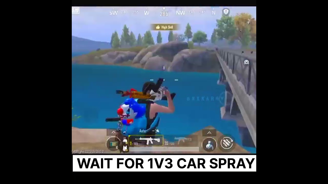 1 VS 4 CAR SPRAY 🤯CLUTCH WITH || UNXKARRY || LIKE JONATHAN GAMING 