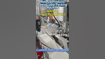 High Speed Automatic Flow Shrink Packaging Machine For Makeup Products Jar