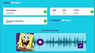 Nickelodeon Birthday Club SpongeBob Call Demo Resimi