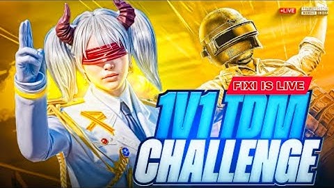 TDM 1V1 CUSTOM ROOM WITH SUBSCRIBERS🔥|| BOOM BAAM STREAM WITH FIXI IS LIVE💥#bgmilive#pubglive