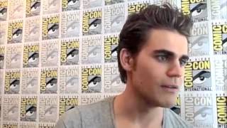 Paul Wesley Vampire Diaries Exclusive Interview SDCC Comic Con 2012