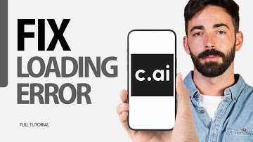 How To Fix Loading Error On Character.AI App 2024