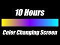 Color changing mood led lights  yellow purple violet and light blue screen 10 hours