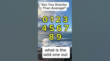 "Can You Spot the Odd One Out? Only Geniuses Can!"