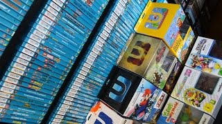 UPDATED World's biggest Wii U game collection