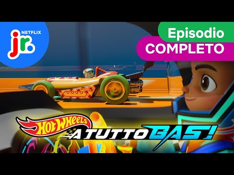 [EPISODIO COMPLETO] L'ARRIVO AL MEGA GARAGE 🏎 Hot Wheels, a tutto gas! | Netflix Junior Italia