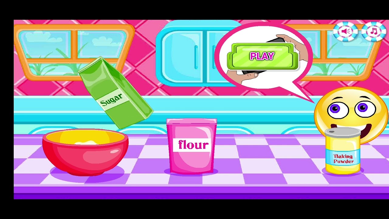 Cake game , girls , cake banaa ,fun #gamrplay #cake#cakegames 