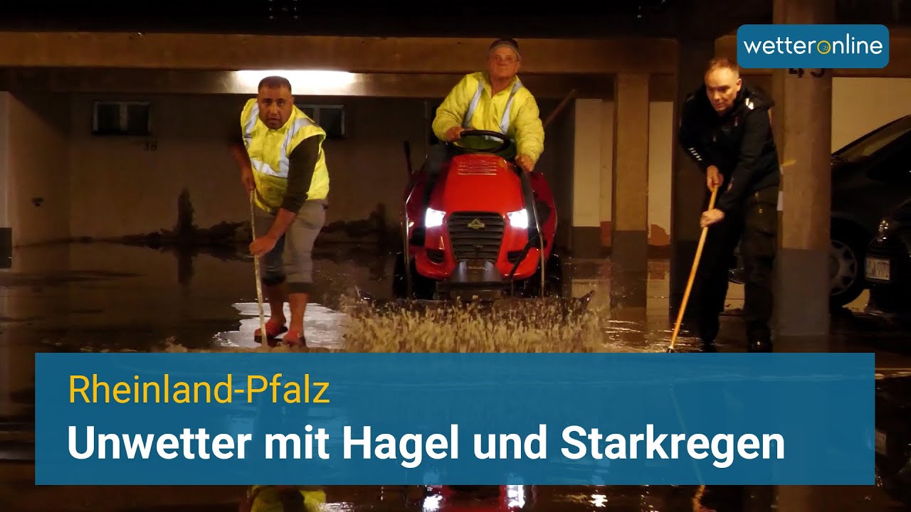 In Österreich wüten nun Unwetter mit Hagel | krone.tv NEWS