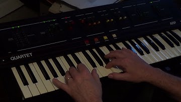 ARP Quartet analog synth filter mod demonstration