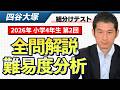 【優秀層〜苦手層まで役立つ】4年第2回四谷大塚組分けテスト算数解説速報/2026年