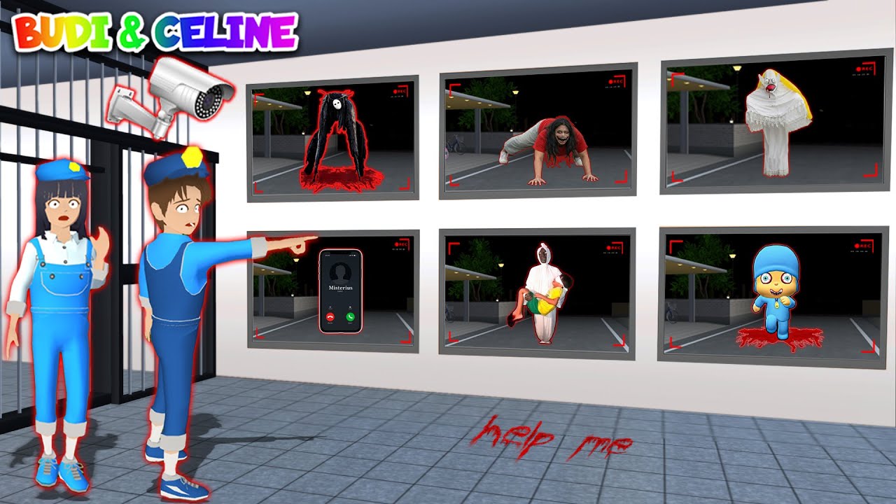 Yuta Mio Panik Buat Banyak CCTV Pantau Hantu EEE A ENGKOL,TETANGGA MERANGKAK,POCOYO DiDepan Rumah😱