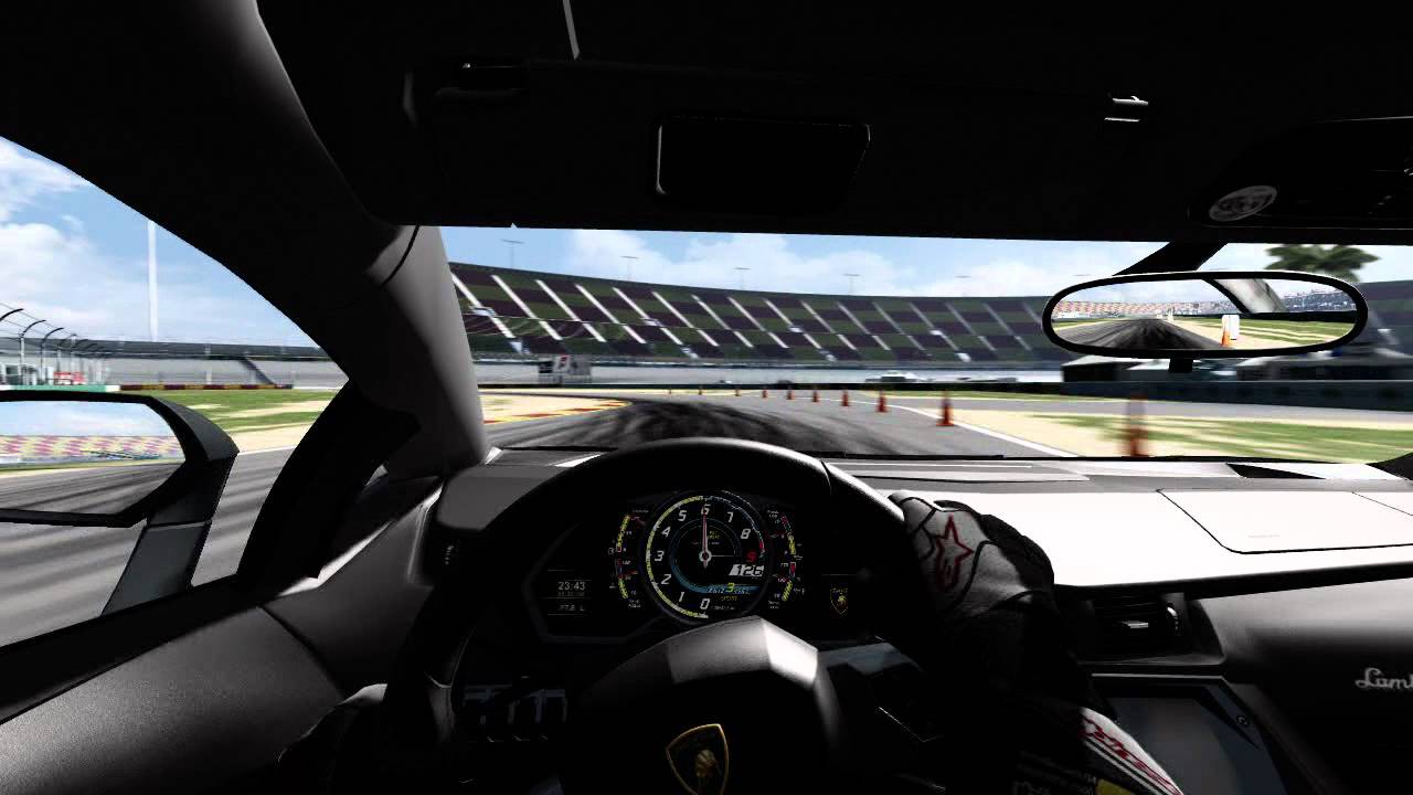 Forza 4 Lamborghini Aventador Lp700-4 test Sunset Peninsula Raceway ...