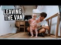 LEAVING THE VAN (little family adventure)
