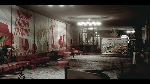 Atomic Heart - Vavilov complex ambient (entrance)