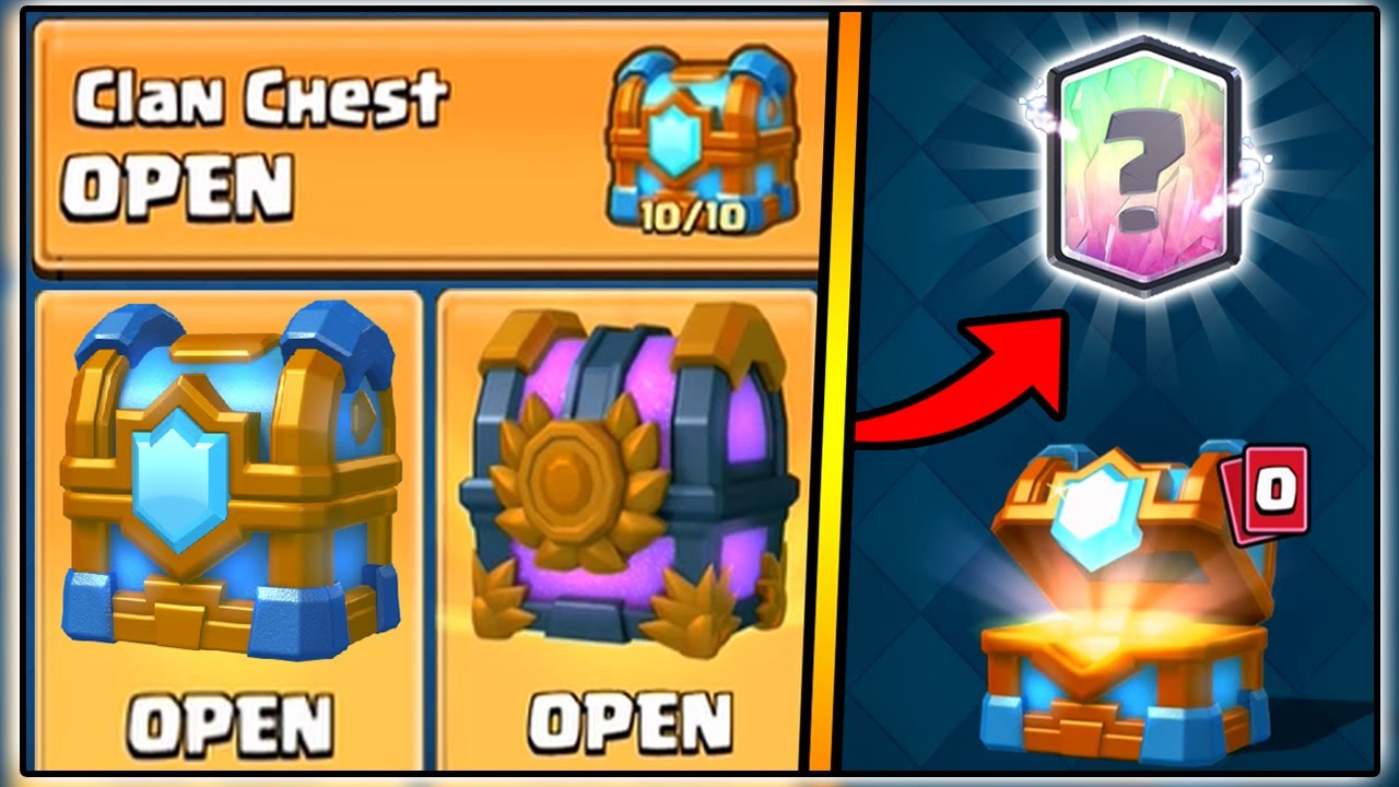 TIER 10 OUT OF 10 MAXED CLAN CHEST OPENING CLASH ROYALE NEW