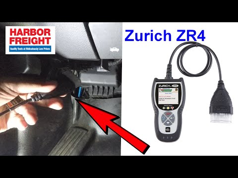 Zurich ZR4 Diagnostic Code Reader||Harbor Freight - YouTube