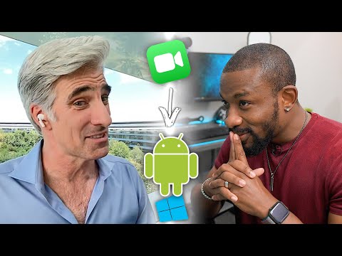 Asking Apple why FaceTime FINALLY came to Android