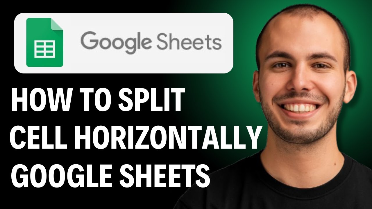 Как разделить ячейку по горизонтали в Google Sheets [РУКОВОДСТВО 2026 ГОДА]