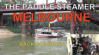 Paddle Steamer Melbourne