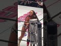 【女子プロレス】メーガンの超人的なパワーで月山和香をボコボコにする!【スターダム】