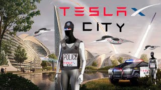 The CITY made by TESLA and SpaceX I (MINDBLOWING!) 🤯