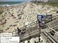 Coastsnap nouvelleaquitaine  volution de la plage centrale de lacanau entre janviernovembre 2022