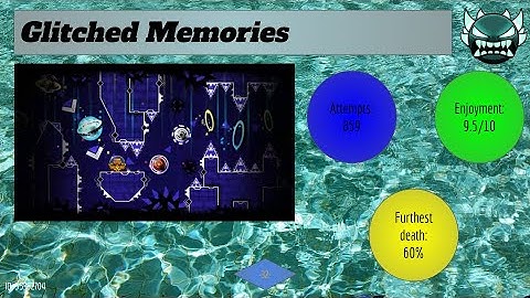 Beating the ENTIRE Pointercrate Demonlist! Level 32 - Glitched Memories