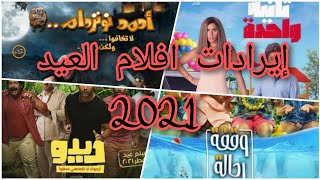 إيرادات افلام عيد الفطر 2021 .. احمد نوتردام .. ديدو .. ثانية واحده .. وقفة رجالة