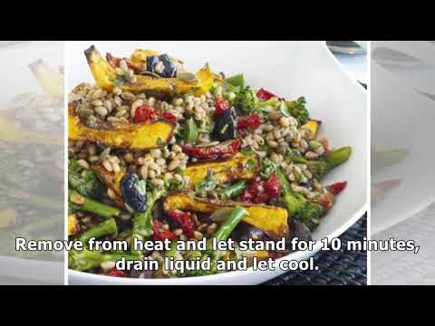 Simple Barley Salad [Vegan]
