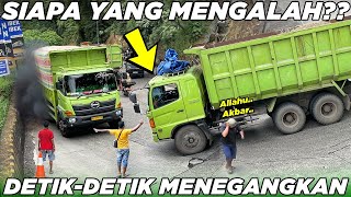 ASTAGHFIRULLAH !!! Siapa Yang Harus Mengalah?? Terekam Kejadian Tak Diinginkan di Sitinjau Lauik