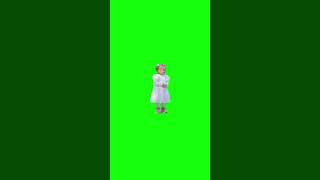 Girl Dancing to Pedro | Green Screen