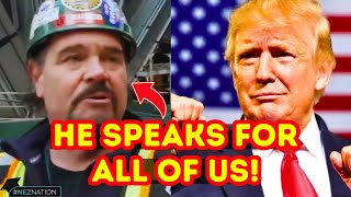 🚨The BEST Video You'll See ALL DAY! NY Union Worker Has a Message for Biden & Trump Bombshell