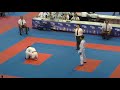 Kota Miyazato JPN vs Sami Tas ALG - 2019 WKF Karate Series A Montreal Male Kumite -60KG