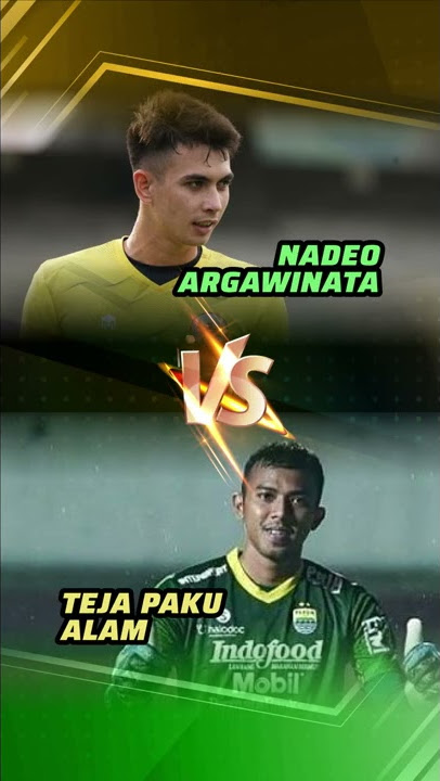 Nadeo Argawinata vs Teja Paku Alam: Siapa Lebih Pantas Jadi Kiper Utama Timnas? | PanSos Kap #short