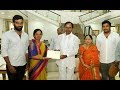 Minister Paritala Sunitha invites KCR for Sriram marriage