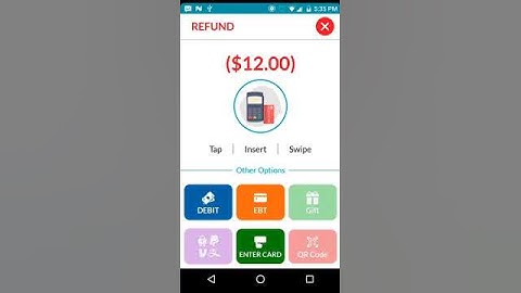 Dejavoo POS terminal refund transaction demo video powered by iPOS Pays
