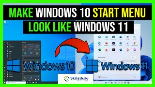 🔥 Make Windows 10 Start Menu Look Like Windows 11 with Start11 + Rainmeter screenshot 5