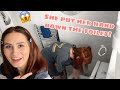 I LOST MY ENGAGEMENT RING DOWN THE TOILET PRANK