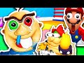  escape scary baby with mario  bowser plays roblox baby bobbys daycare like pro ft mario