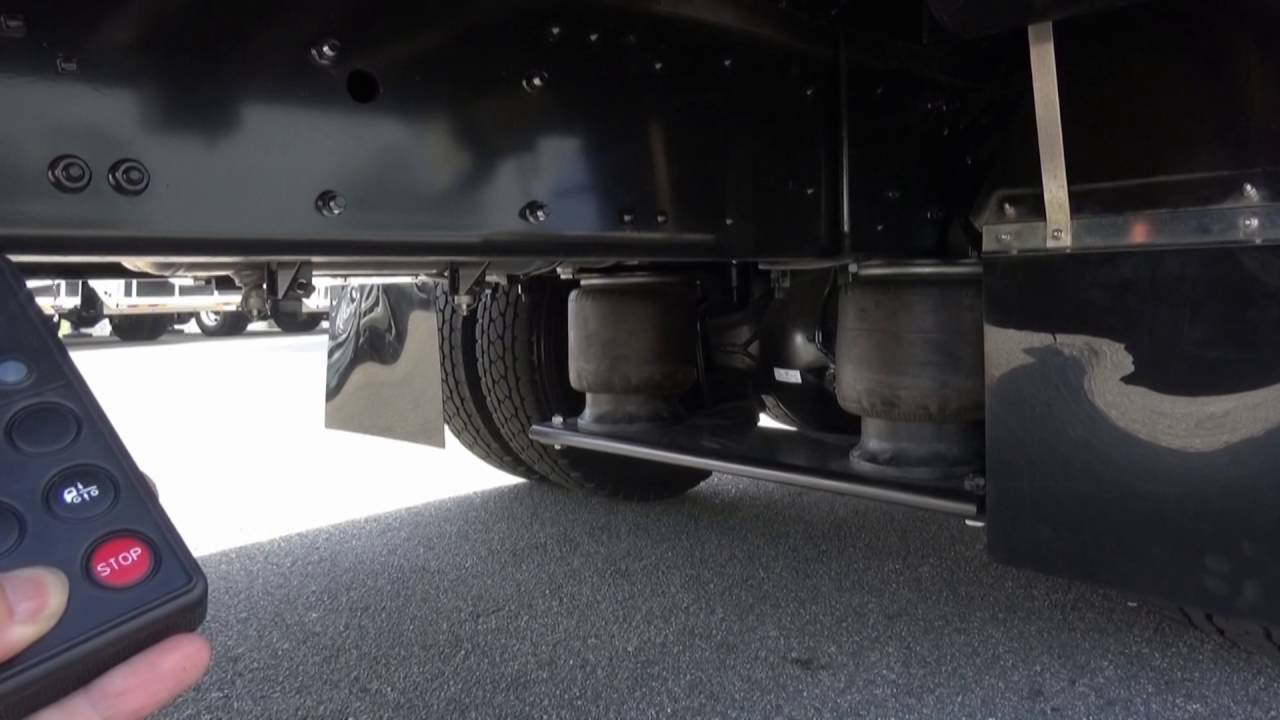 平成28年式 三菱ふそう スーパーグレートV エアサス作動と6R10エンジン 