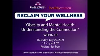 Obesity and Mental Health Webinar: Understanding the Connection