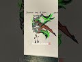 How to draw stickman with summon powers - 1 #drawing #stickman #tutorial #fpy