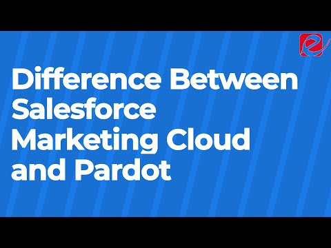 Video: Jaký je rozdíl mezi pardot a marketingovým cloudem?
