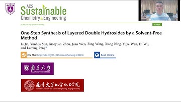 One-Step Synthesis of Layered Double Hydroxides by a Solvent-Free Method