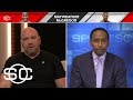Stephen A. Smith And Dana White Go Back And Forth Over Mayweather-McGregor | SportsCenter | ESPN