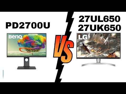 BenQ PD2700U vs LG 27UL650-W vs LG 27UK650-W - Which Monitor Is The Best