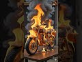 🏍️🏍️🏍️Amazing matchstick creations & fire art 🔥Daily satisfying Shorts videos.Subscribe for more!🏍️
