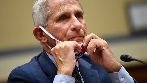 Dr. Anthony Fauci in opening testimony: 