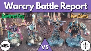 Splintered Fang vs. Iron Golems - Warcry Battle Report